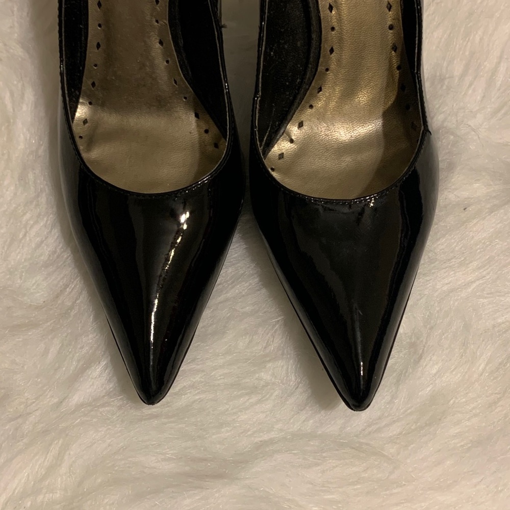 BCBGirls Black Patent Leather Heels - Picture 7 of 8